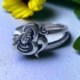 Anillo Shiva en plata 925