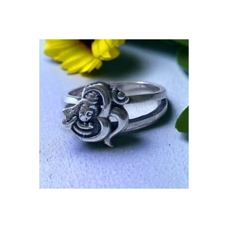 Anillo Shiva en plata 925