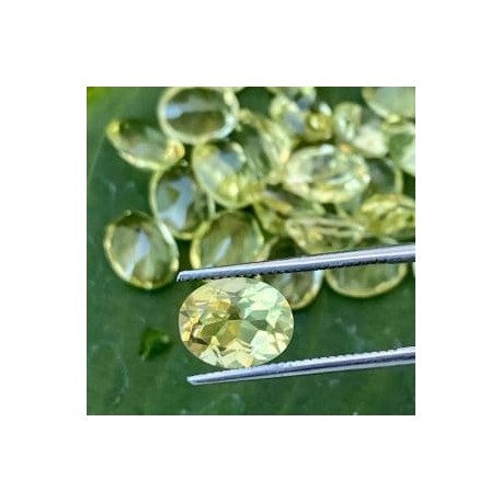 Cuarzo limón oval 6x8mm