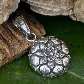 Dije de Peyote en plata 925