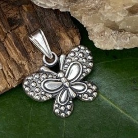 Dije Mariposa en plata 925