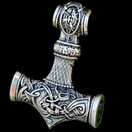 Dije Martillo de Thor en plata 925!