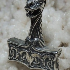 Martillo de Thor en plata 925