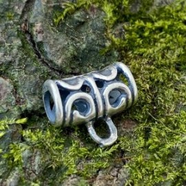 Tubo con asa en plata 925