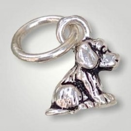 Charm de Perro en plata 925