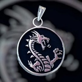 Dije Dragón en plata 925