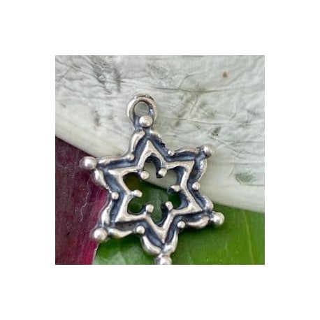 Charm Estrella en plata 925