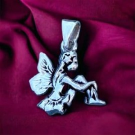 Dije Hada en plata 925