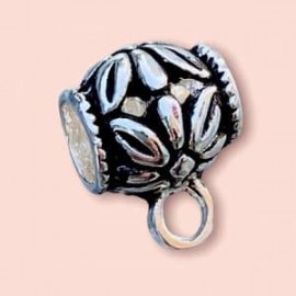 Cuenta con asa en plata 925