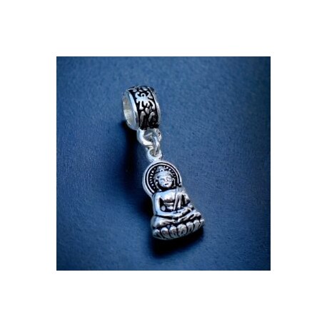 Charm de Buda tipo Pandora en plata 925