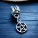 Charm Pentagrama tipo Pandora en plata 925