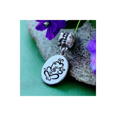 Charm Ganesh tipo Pandora en plata 925