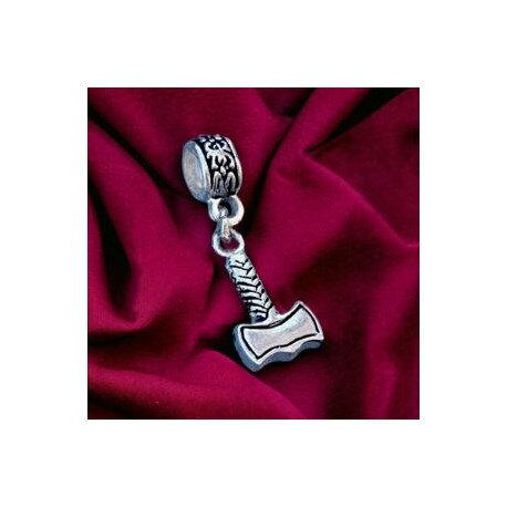 Charm martillo de Thor tipo Pandora