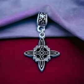 Charm nudo de bruja tipo Pandora