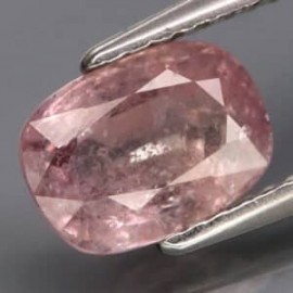 Zafiro rosa natural 6x8mm