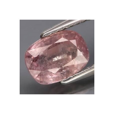 Zafiro rosa natural 6x8mm