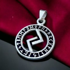 Dije Runa Jera en plata 925